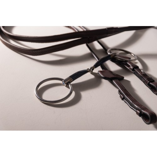 Velari Single Jointed Loose Ring Snaffle Sweet Iron 16 mm