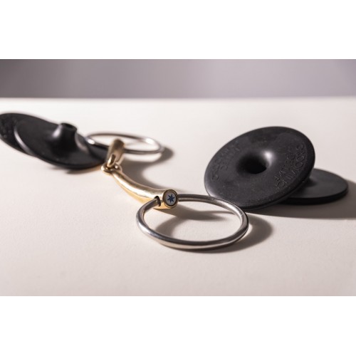 Velari Single Jointed Loose Ring Snaffle Sweet Copper 14 mm