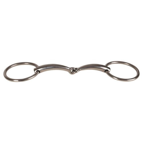 Velari Single-Jointed Loose Ring Snaffle Stainless Steel 14 mm