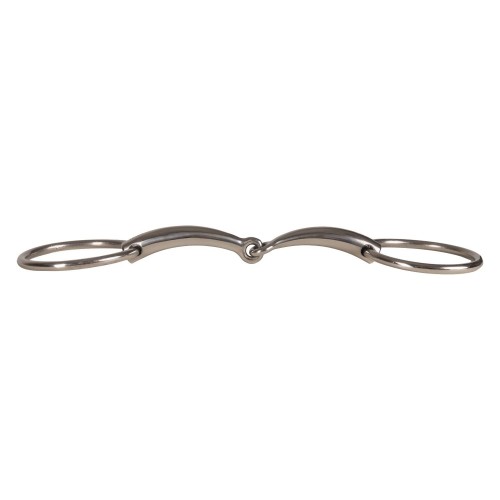 Velari Single-Jointed Loose Ring Snaffle Stainless Steel 14 mm