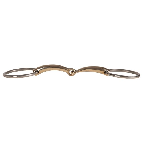 Velari Single-Jointed Loose Ring Snaffle Sweet Copper 16mm