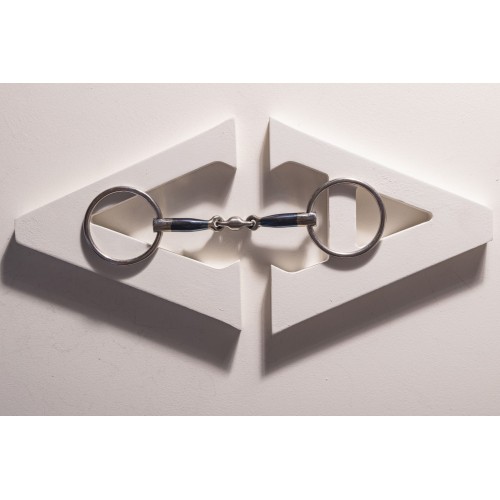 Velari Double Jointed Loose Ring Snaffle Sweet Iron 16mm