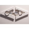 Velari Double Jointed Loose Ring Snaffle Sweet Iron 14 mm