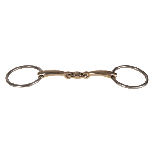 Velari Double-Jointed Loose Ring Snaffle Sweet Copper 16mm