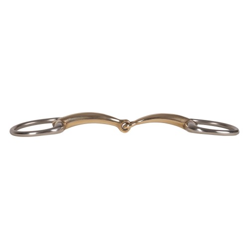 Velari Single-Jointed Eggbutt Snaffle Sweet Copper 14mm