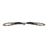 Velari Single-Jointed Eggbutt Snaffle Bit Sweet Iron 16 mm