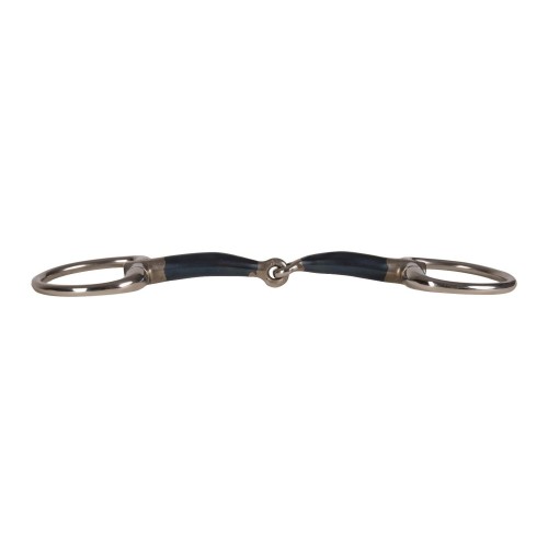 Velari Single-Jointed Eggbutt Snaffle Bit Sweet Iron 16 mm