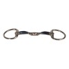 Velari Double-Jointed Eggbutt Snaffle Sweet Iron 14mm