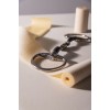Velari Double Jointed Eggbutt Snaffle Sweet Iron 16mm