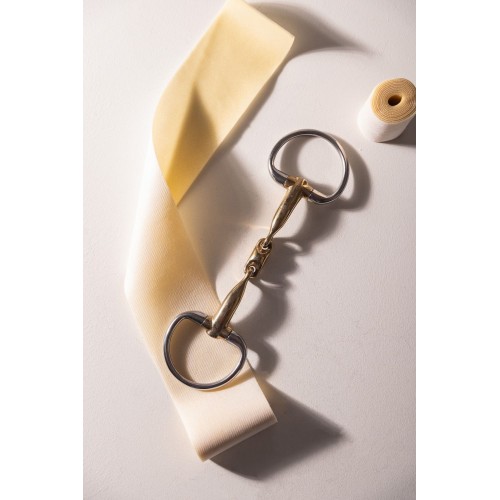 Velari Double Jointed Eggbutt Snaffle Sweet Copper 16 mm