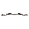Velari Double Jointed Eggbutt Snaffle Sweet Iron 16mm