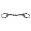 Velari Double Jointed Eggbutt Snaffle Stainless Steel 16 mm