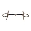 Velari Single-Jointed Full Cheek Snaffle Bit Sweet Iron 14 mm