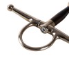 Velari Single-Jointed Full Cheek Snaffle Bit Sweet Iron 14 mm