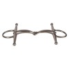 Velari Single-Jointed Full Cheek Snaffle Bit Stainless Steel 16 mm