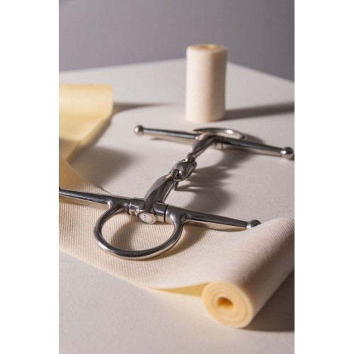 Velari Double Jointed Full Cheek Snaffle Stainless Steel 14mm
