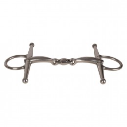 Velari двусоставный с полными щёчными частями трензель Stainless Steel 14mm