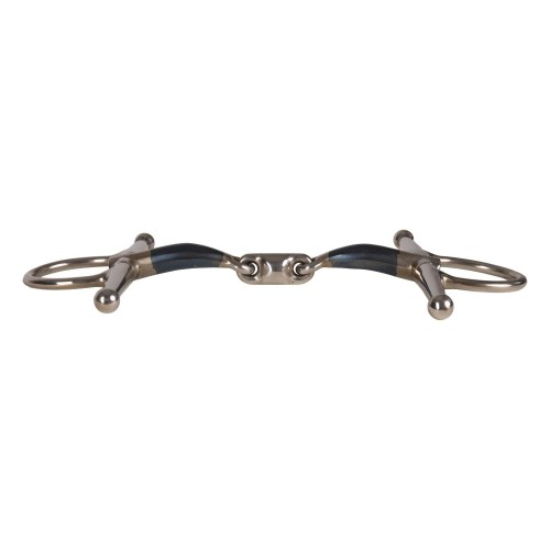 Velari Double Jointed Full Cheek Snaffle Sweet Iron 16 mm