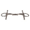 Velari Double Jointed Full Cheek Snaffle Stainless Steel 16 mm