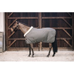 Kentucky турнирная попона 160g серый/зелёный