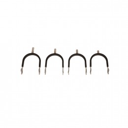 Velari Rounded шпоры Stainless Steel с резиновой вставкой