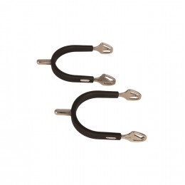 Velari Rounded шпоры Stainless Steel с резиновой вставкой