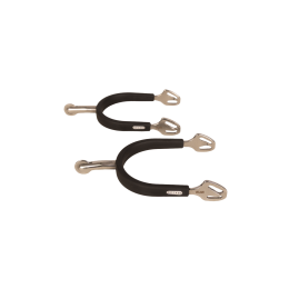 Velari Rowel шпоры Stainless Steel с резиновой вставкой Medium