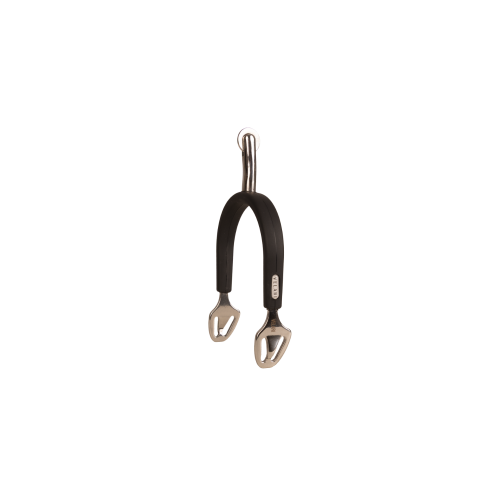 Velari Rowel Spurs Stainless Steel with Rubber Medium