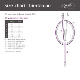 QHP Thiedeman повод комплект