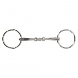 QHP Watertrens Anatomisch dubbelgebroken Sandblasted