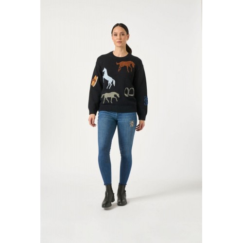 PS of Sweden AW25 Knitted Sweater Winona Stable