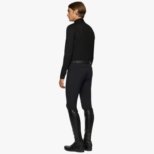 Cavalleria Toscana FW'22 R-EVO Premier Tech Wool L/S Zip Turtleneck Men