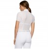 Cavalleria Toscana SS'22 Pleated S/S Jersey Women's Competition Polo