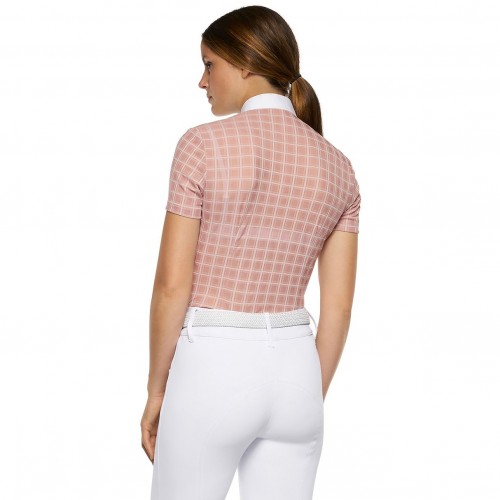 Cavalleria Toscana SS'22 Pleated S/S Jersey Women's Competition Polo