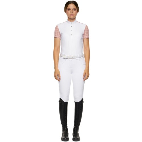 Cavalleria Toscana SS'22 Pleated S/S Jersey Women's Competition Polo