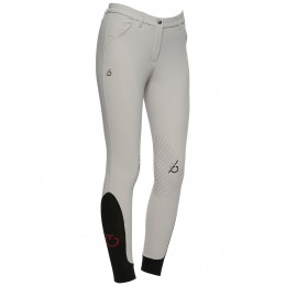 Cavalleria Toscana SS'22 CT Team красный Stripe женские бриджи с коленной леей