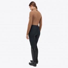 Cavalleria Toscana FW'23 Tech шерстяной с короткой молнией Mock водолазка L/S тренировочный женское поло