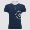 Cavalleria Toscana FW'23 CT Orbit Jersey S/S Competition Zip Polo Girls