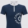Cavalleria Toscana FW'23 CT Orbit Jersey S/S Competition Zip Polo Girls