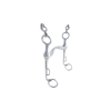 Stübben Steeltec Fine Line Dressage Curb Bit