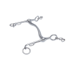 Stübben Steeltec Fine Line Dressage Curb Bit
