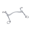 Stübben Steeltec Fine Line Dressage Curb Bit