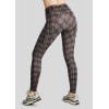 Montar FW25 Winter Riding Tights MoCheri Cosy Peach Checked