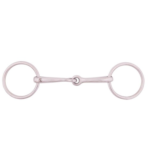 BR Single Jointed Loose Ring Bradoon 13 mm