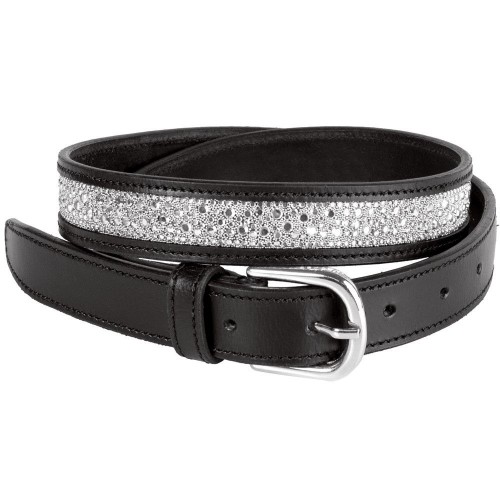 Harry's Horse Leather Belt Crystal Drops
