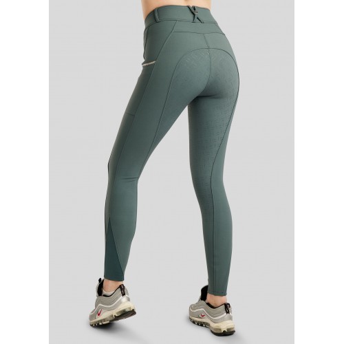 Montar SS26 MoLila Breeches Champagne Crystal Tape Breeches with Champagne Crystals Jade F/G