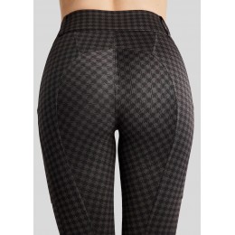 Montar SS26 MoHannah All-over Printed Houndstooth Pull-ons Slate серый F/G