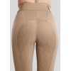 Montar SS26 MOEverlisa Pull-Ons with Champagne Crystals, Taupe, Full Grip