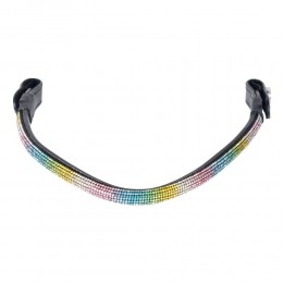 Harry's Horse налобник Rainbow с press-stud