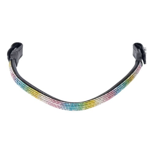 Harry's Horse Browband Rainbow with press-stud